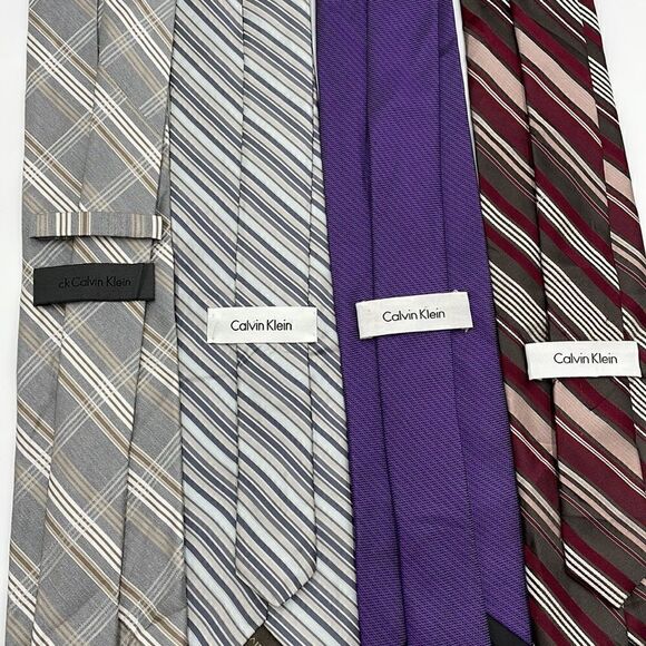Bundle of four Calvin Klein ties - Picture 7 of 8
